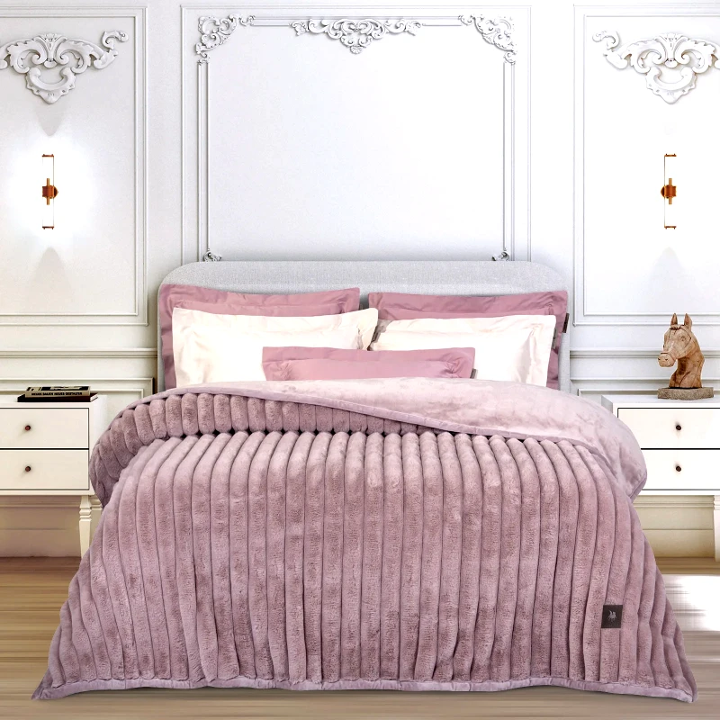 Greenwich Polo Club Κουβέρτα Γούνινη Υπέρδιπλη Greenwich Polo Club 3478 Nude 220x240