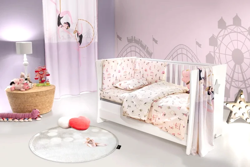 Saint Clair Σετ Κούνιας 3 Τεμαχίων Saint Clair Enjoy Pinky