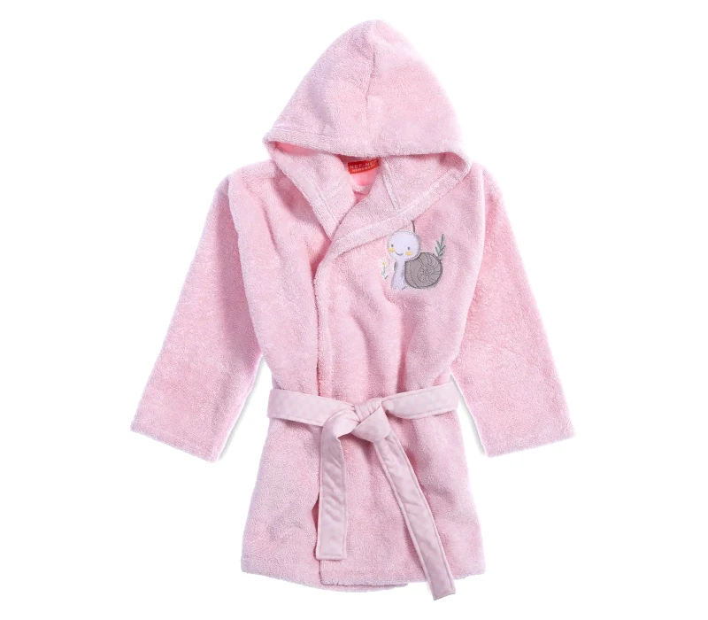 Nef - Nef Βρεφικό Μπουρνούζι Nef-Nef Cute Snail Light Lilac 02