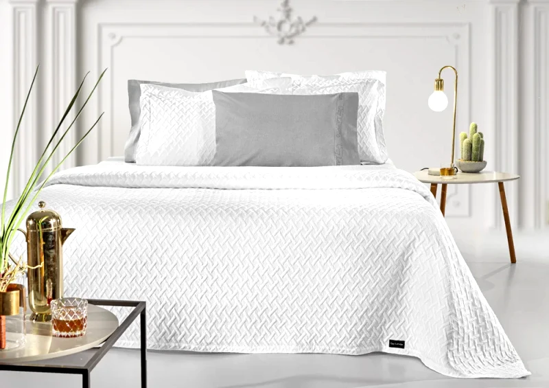 Guy Laroche Κουβέρτα Guy Laroche Bello White 245x260
