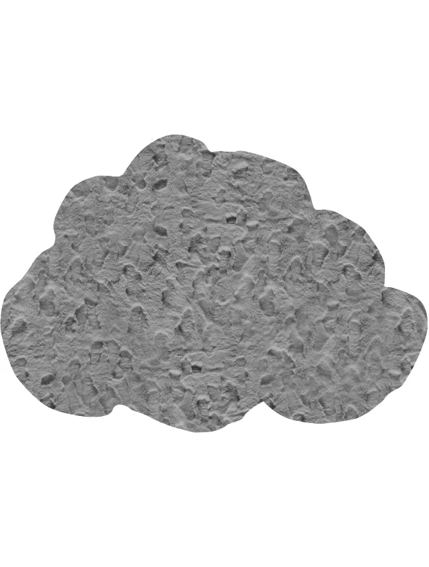 MADI Παιδικό Χαλί Madi Glacial Grey Cloud 80x125