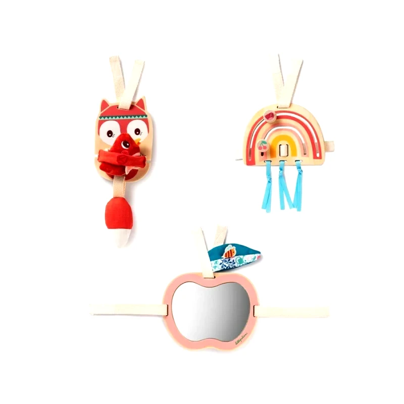 Lilliputiens Σετ Κρεμαστά Παιχνίδια 3 Τεμαχίων Lilliputiens Αλίς LI83297