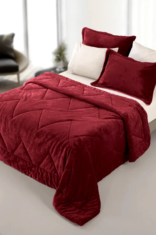 Guy Laroche Πάπλωμα King Size Guy Laroche Drops Wine 260x240