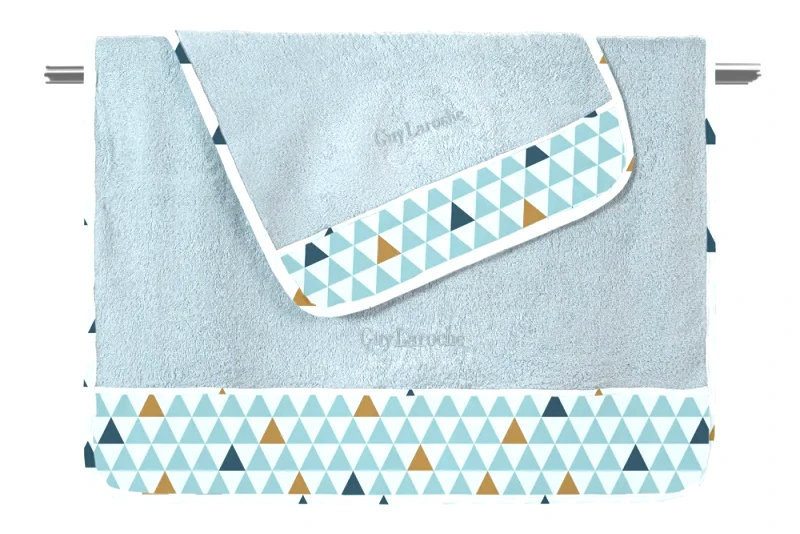 Guy Laroche Σετ Βρεφικές Πετσέτες 2 Τεμαχίων Guy Laroche Two2Twenty Sky 40x60,70x130