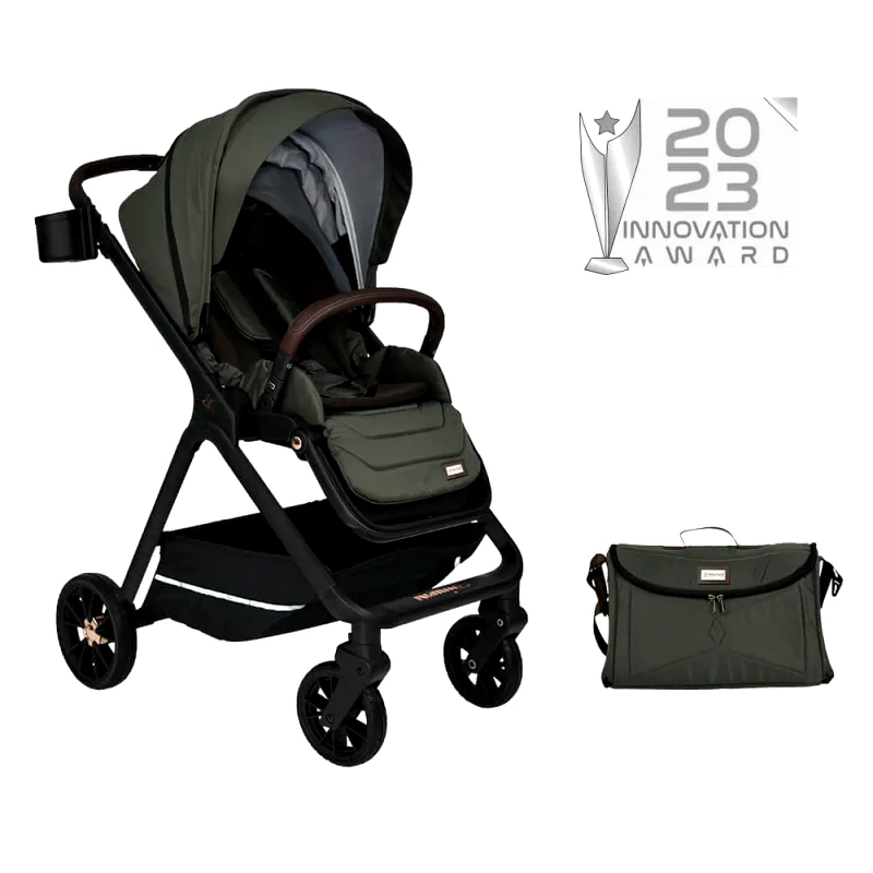 Bebe Stars Καρότσι Bebe Stars Nammas Olive 346-189