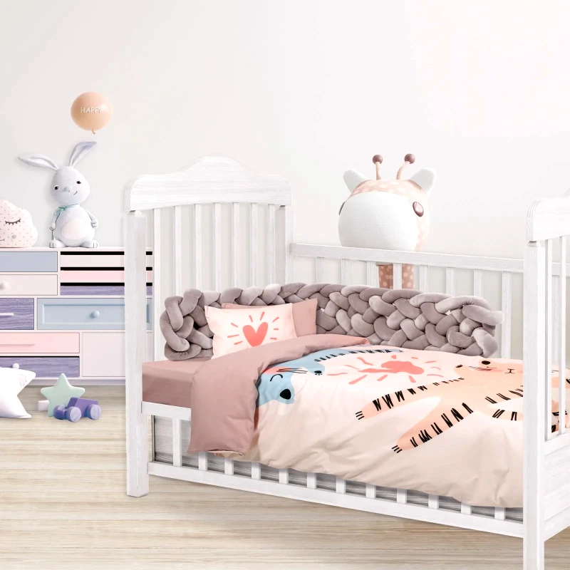 DAS BABY Σετ Σεντόνια Κούνιας 3 Τεμαχίων Das Home 4854 125x170