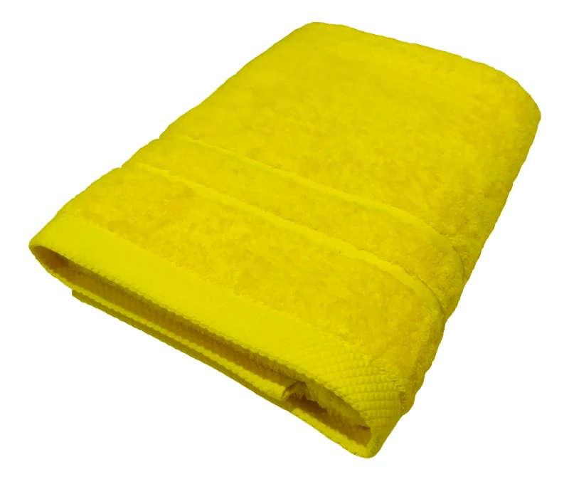 anesis Πετσέτα Πισίνας Anesis POOL LUXURY Line Cotton 100% 600gr/m2 Κίτρινη 80x145