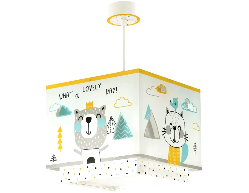 Ango Παιδικό Φωτιστικό Οροφής Μονόφωτο Ango Hello Little 73242
