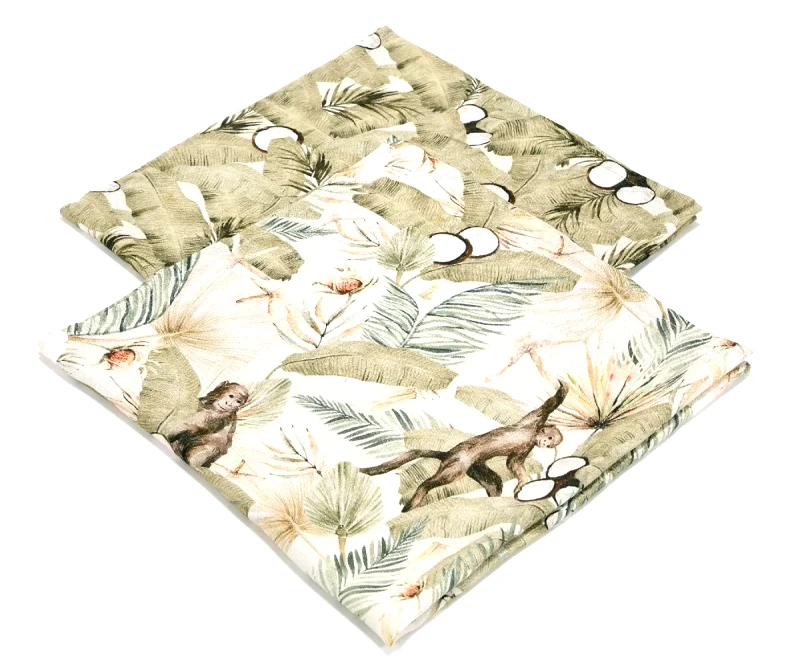 La Millou Σετ Πάνες Αγκαλιάς 2 Τεμαχίων La Millou Bamboo Boho Coco 70x70