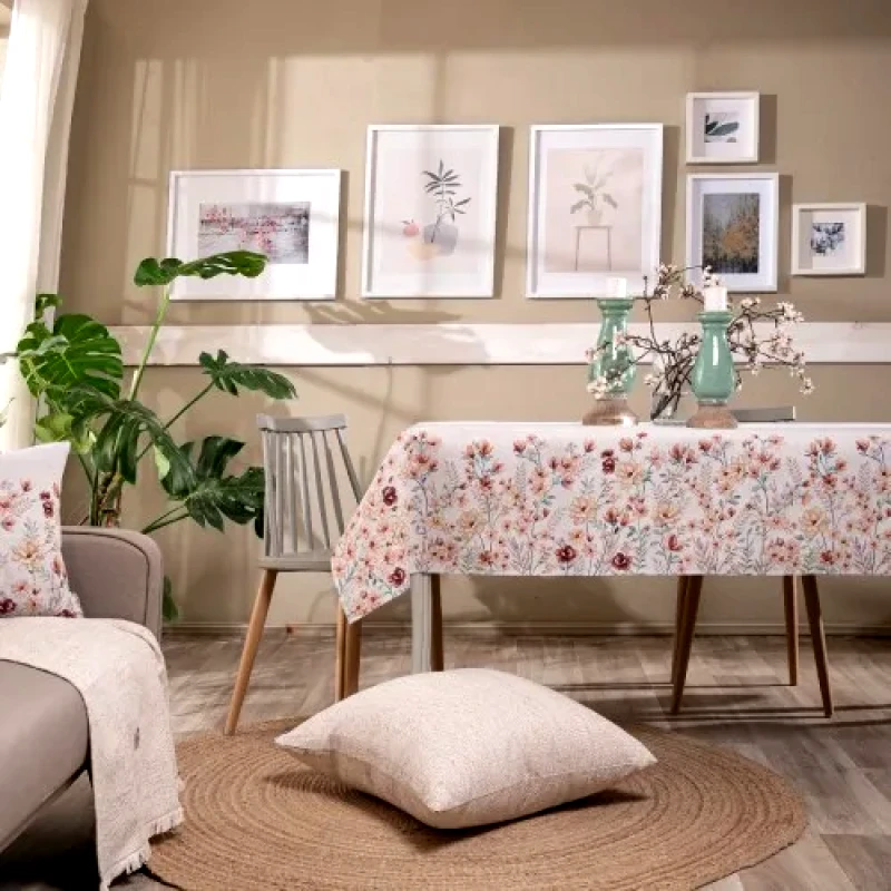 Teoran Τραπεζομάντηλο Teoran Piera - 140x140cm