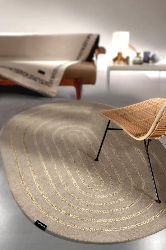 Guy Laroche Χαλί Guy Laroche Maya Taupe 140X210 Oval