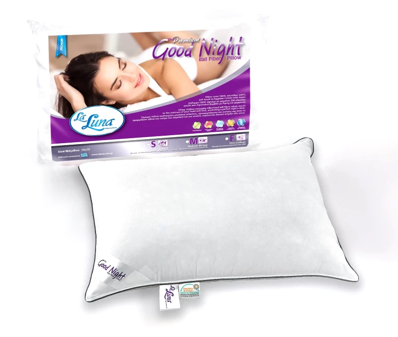 Laluna Μαξιλάρι Σκληρό La Luna The Good Night Pillow Premium 50x70
