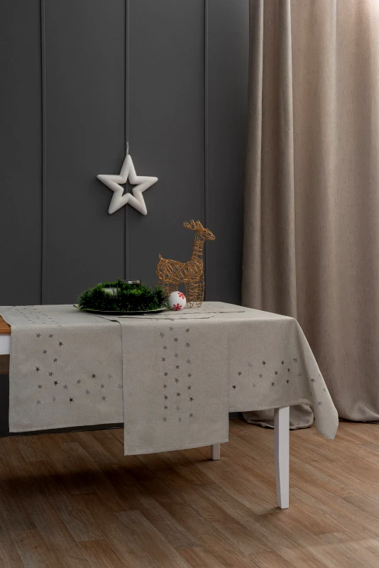 Palamaiki Σετ Σουπλά 2 Τεμαχίων Palamaiki Cd02 Grey 35x45