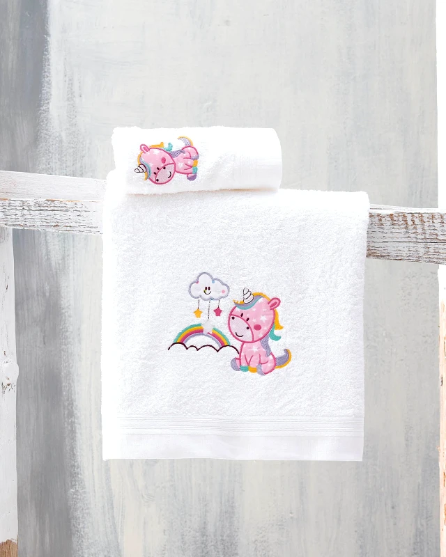 Rythmos Σετ Πετσέτες 2 Τεμαχίων Rythmos Monokero