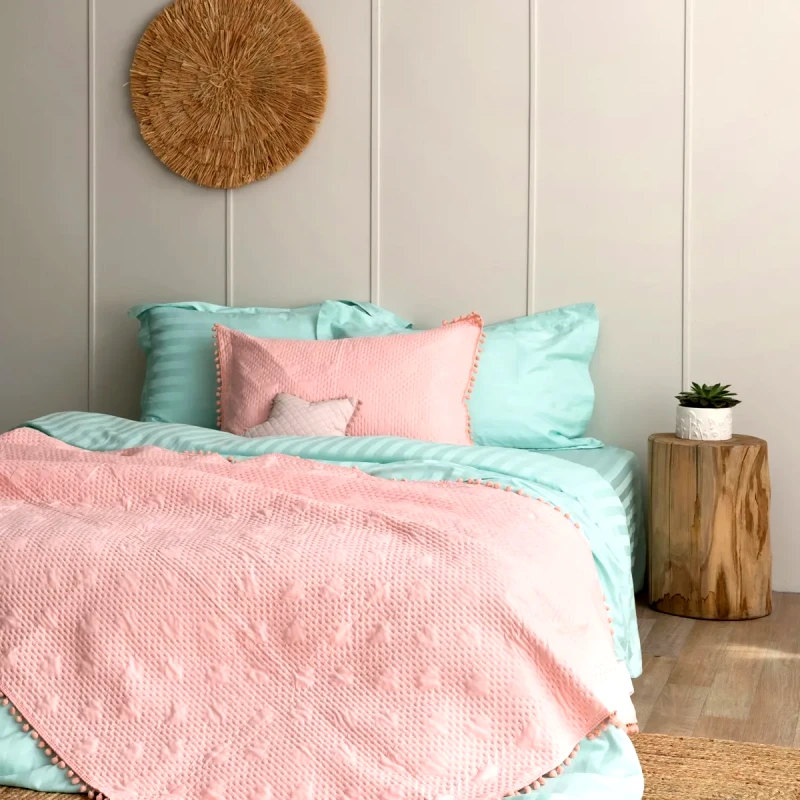 Palamaiki Κουβερλί King Size Palamaiki Morgan Pink 260x240