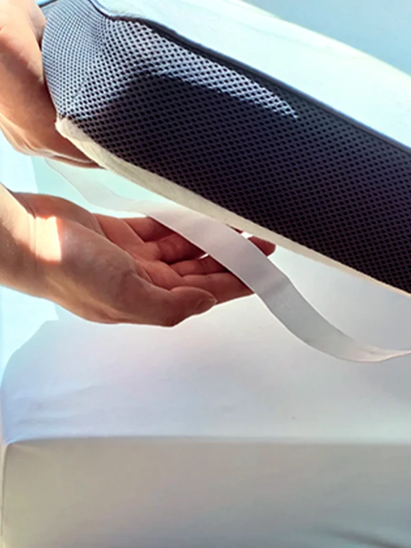 Palamaiki Ανώστρωμα Palamaiki White Comfort 100X200+6 Top Foam 3D