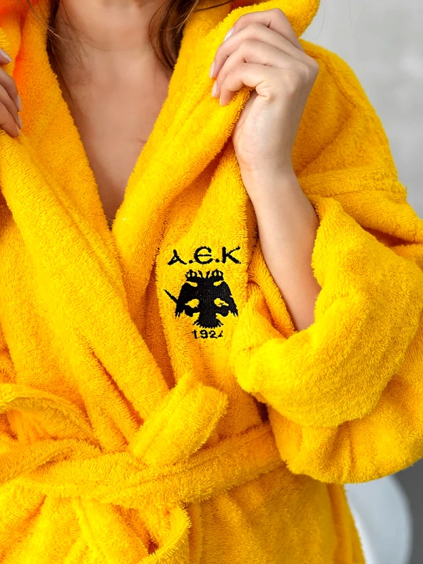 Palamaiki Μπουρνούζι Aek 1924 Aek Adults Medium