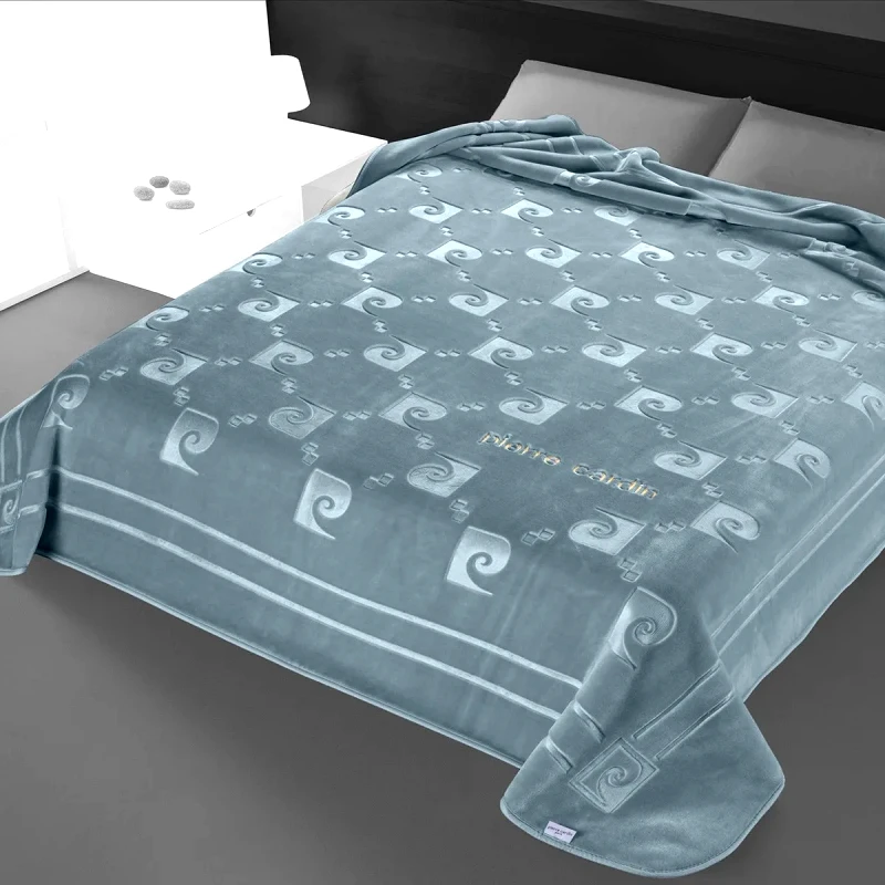 Pierre Cardin Κουβέρτα Υπερδιπλη 220X240 Pierre Cardin Nancy 654 Laguna(71)