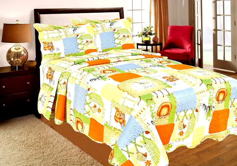 Silk Fashion Σετ Κουβερλί Παιδικό Silk Fashion Kids1A 130x180