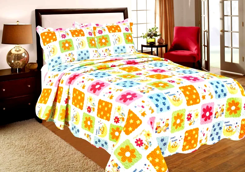 Silk Fashion Σετ Κουβερλί Παιδικό Silk Fashion Kids2A 130x180