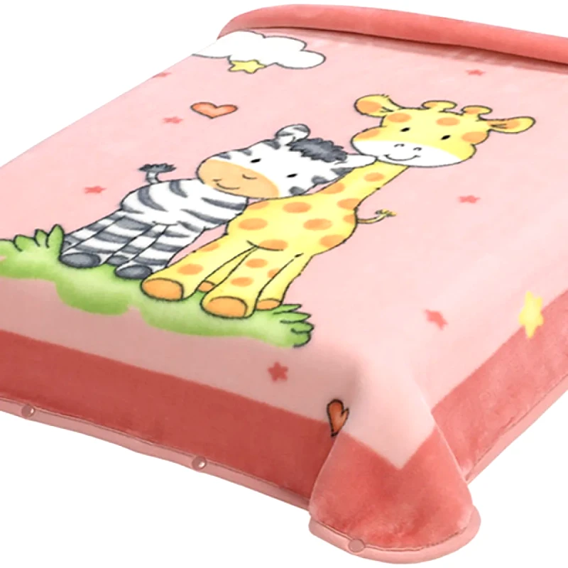 Belpla Κουβέρτα Ισπανίας Κουνιας 110X140 Belpla Ster 637 Pink