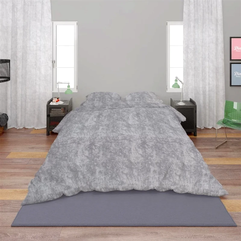 Dimcol Σετ Σεντόνια King Size 4 Τεμαχίων Dimcol Premium Shadow 613 240x270 Dark Grey