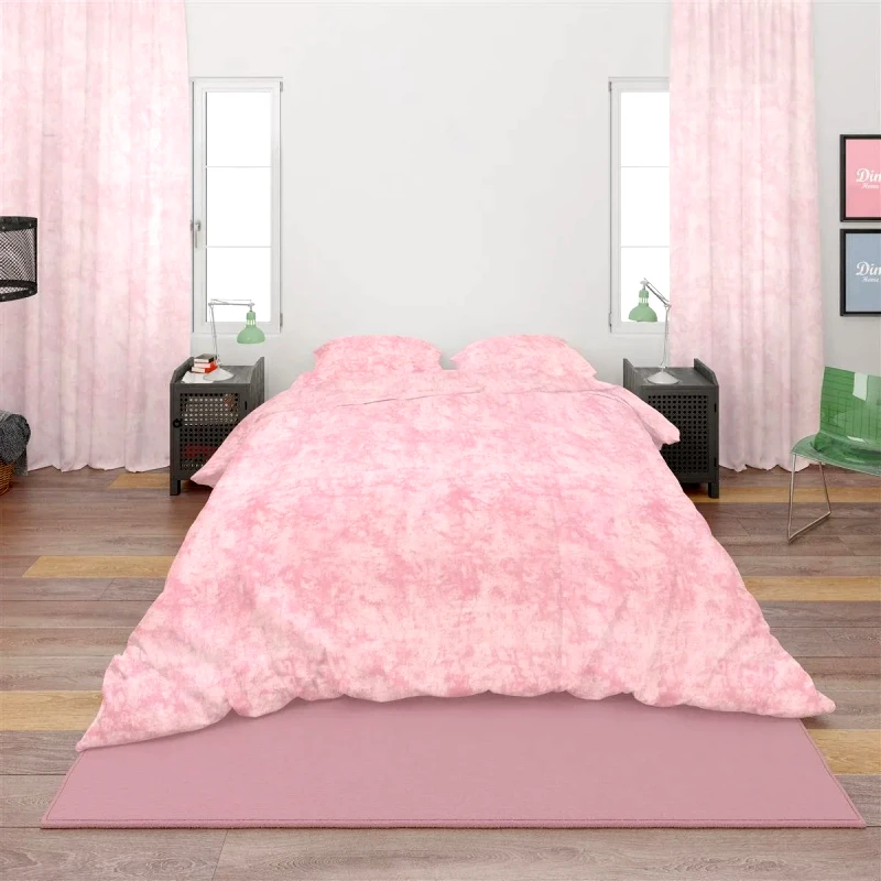 Dimcol Σετ Σεντόνια King Size 4 Τεμαχίων Dimcol Premium Shadow 617 240x270 Pink