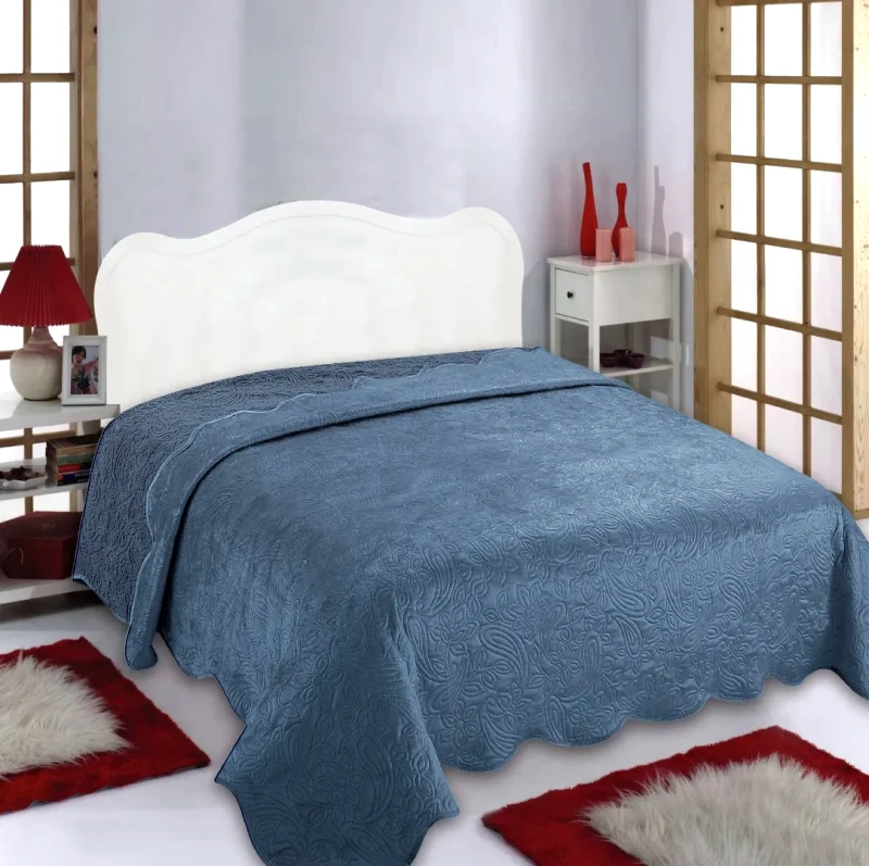 Silk Fashion Κουβέρτα Βελούδο Υπέρδιπλη Silk Fashion NX2211 Raf 220x240