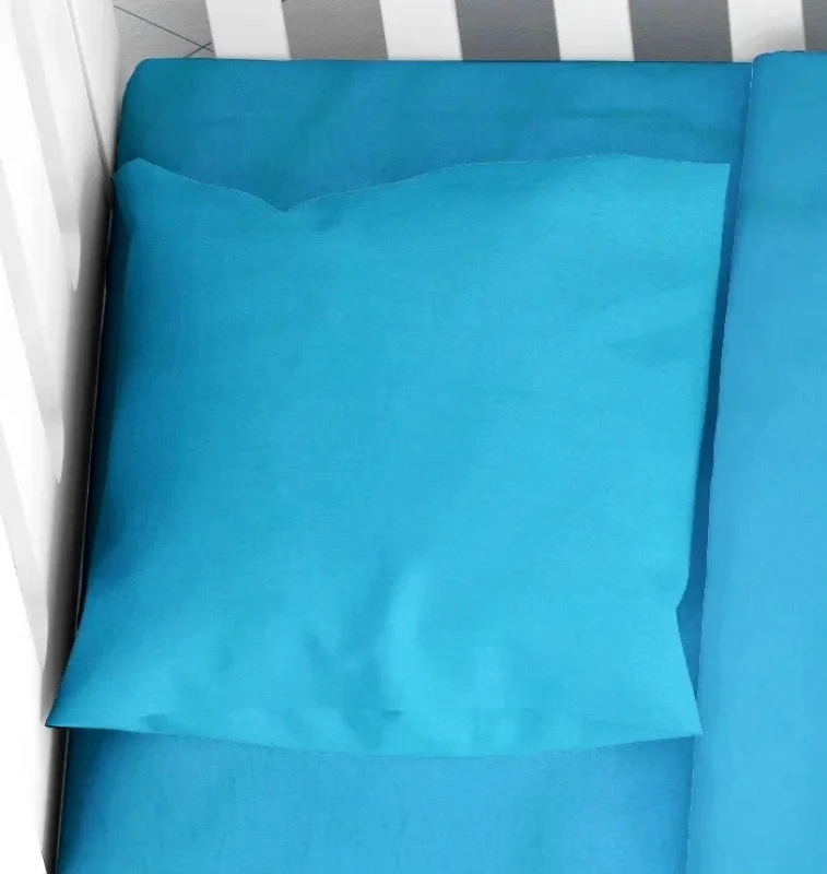 Dimcol Μαξιλαροθήκη Dimcol Solid 493 Turquoise 35x45