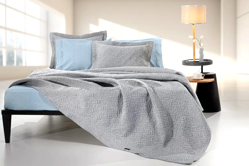 Guy Laroche Κουβέρτα Υπέρδιπλη Guy Laroche Pattern Black & White 245x260