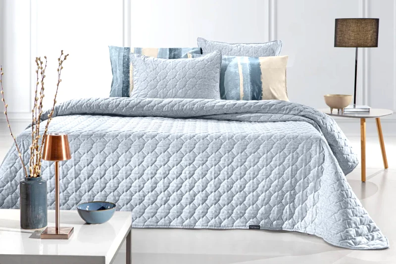 Guy Laroche Σετ Κουβερλί Ημίδιπλο 2 Τεμαχίων Guy Laroche Kiara Blue 180x240