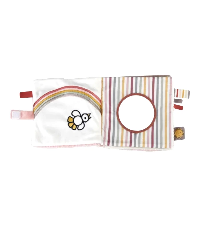 Miffy Υφασμάτινο Βιβλίο Miffy Fluffy Το Πρώτο μου Βιβλίο Ροζ