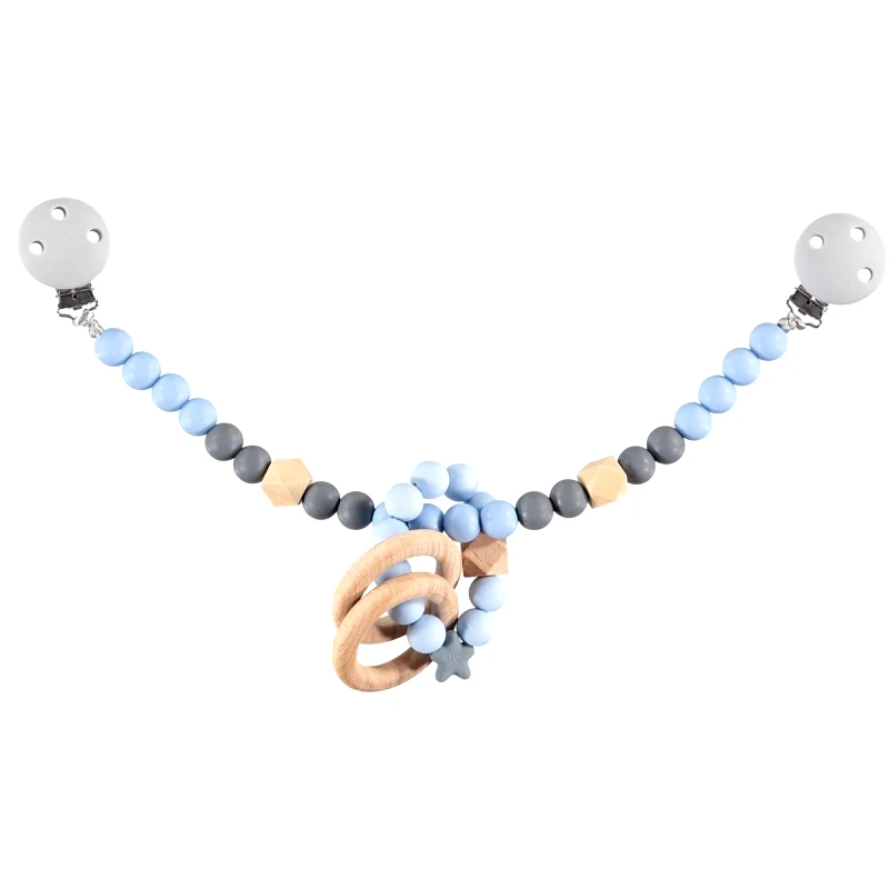 Nibbling Παιχνίδι Δραστηριότητας Nibbling Pram Mobile Baby Blue-Grey BR74241