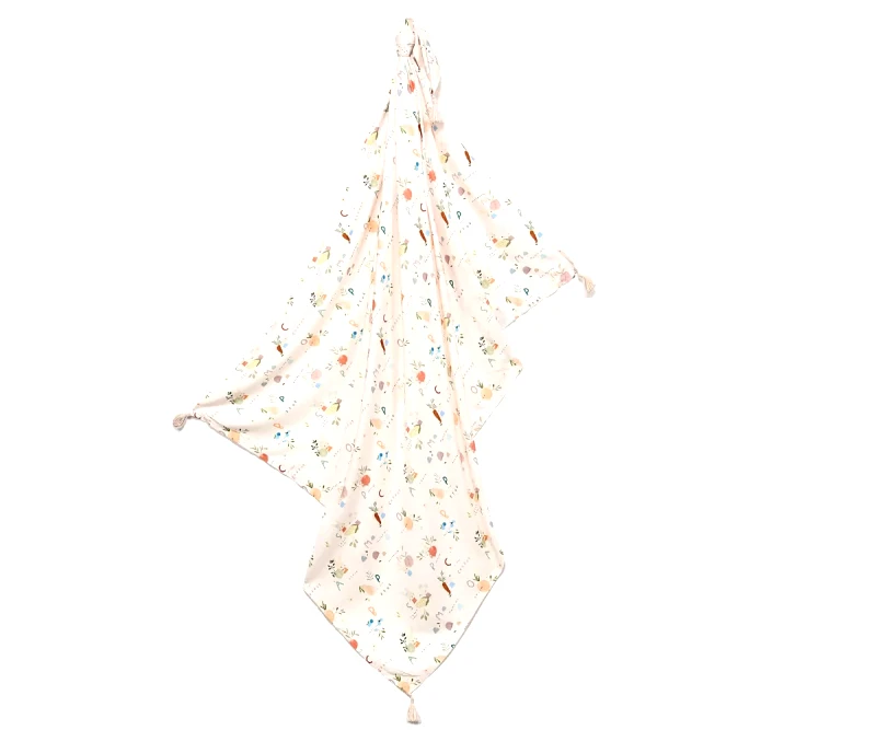 La Millou Πάνα Αγκαλιάς Bamboo La Millou Swaddle ABC Fruits 100x120