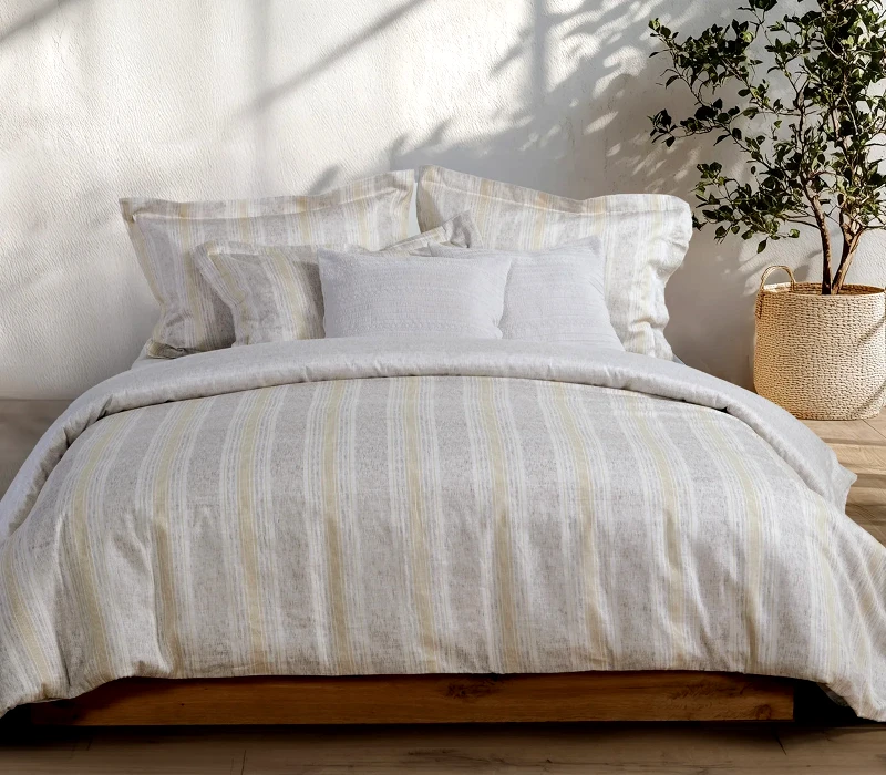 Nef - Nef Σετ Σεντόνια King Size 4 Τεμαχίων Nef-Nef Orden Beige 270x280