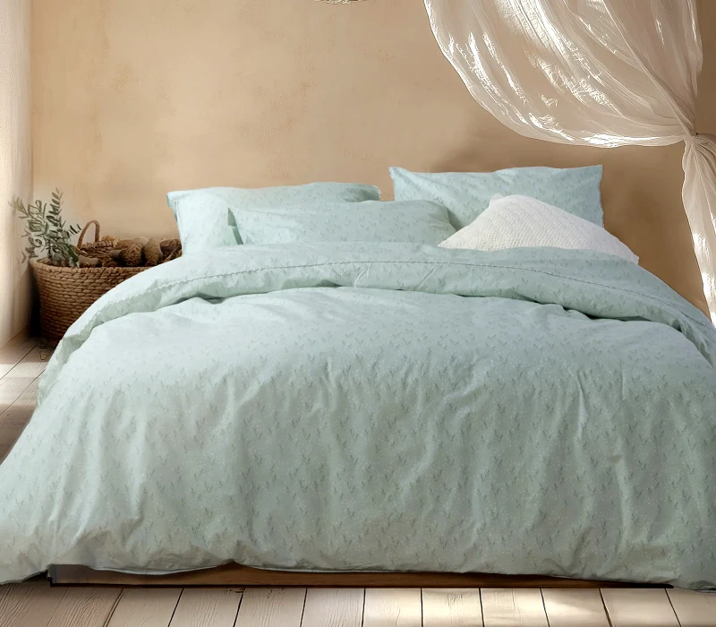 Nef - Nef Σετ Σεντόνια Διπλά 4 Τεμαχίων Nef-Nef Josefine Mint 200x280