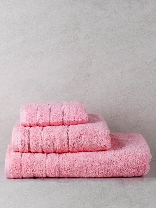 anesis Πετσέτα Προσώπου Anesis Cotton Pennie Ροζ 50x100