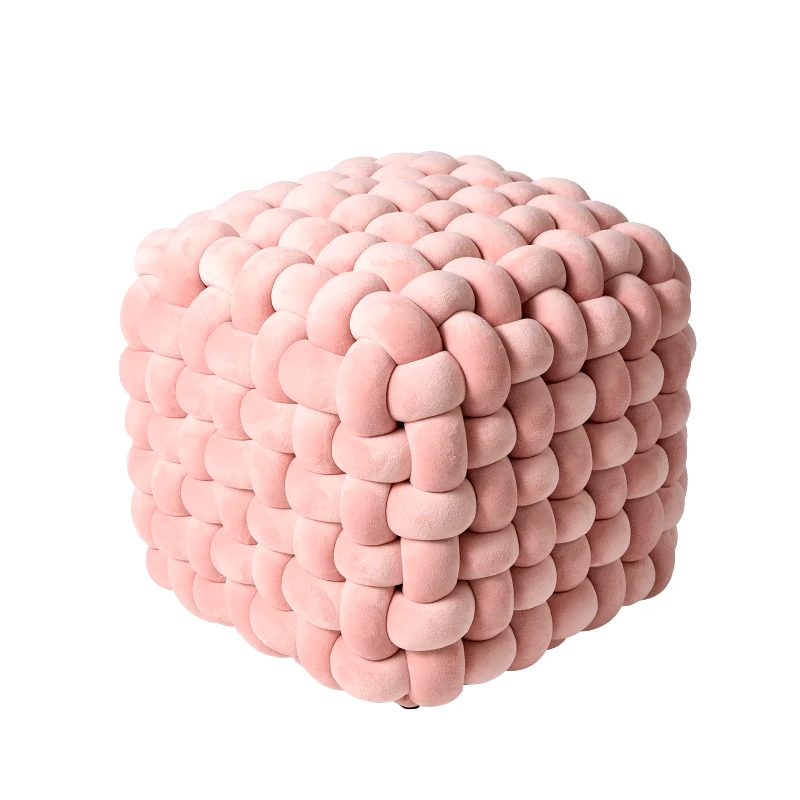 Das Home Πουφ Das Home 2273 Nude 43x43x40