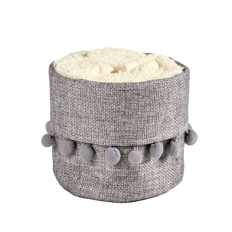 Das Home Σετ Λαβέτες 4 Τεμαχίων Das Home 4010 Ecru 30x30