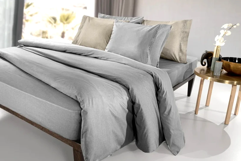 Guy Laroche Παπλωματοθήκη King Size Guy Laroche Color Plus Silver 255x245