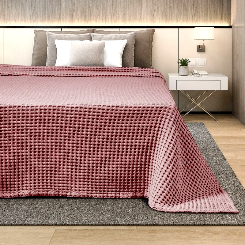Adam Home Κουβέρτα Πικε Υπερδιπλη 220X240 Adam Home Opal Rose