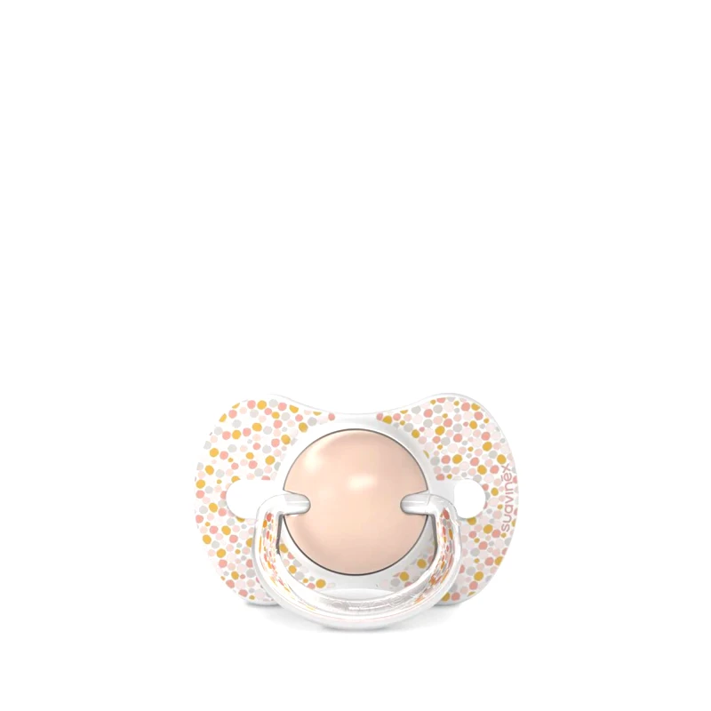 Suavinex Πιπίλα Φυσιολογική SX PRO Σιλικόνης 6-18μ Dreams Pink 2τεμ Suavinex
