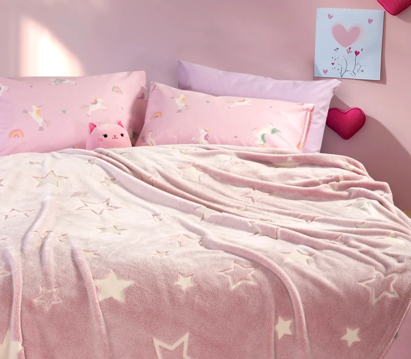 Nef - Nef Παιδική Κουβέρτα Nef-Nef Starlight Pink 160x220