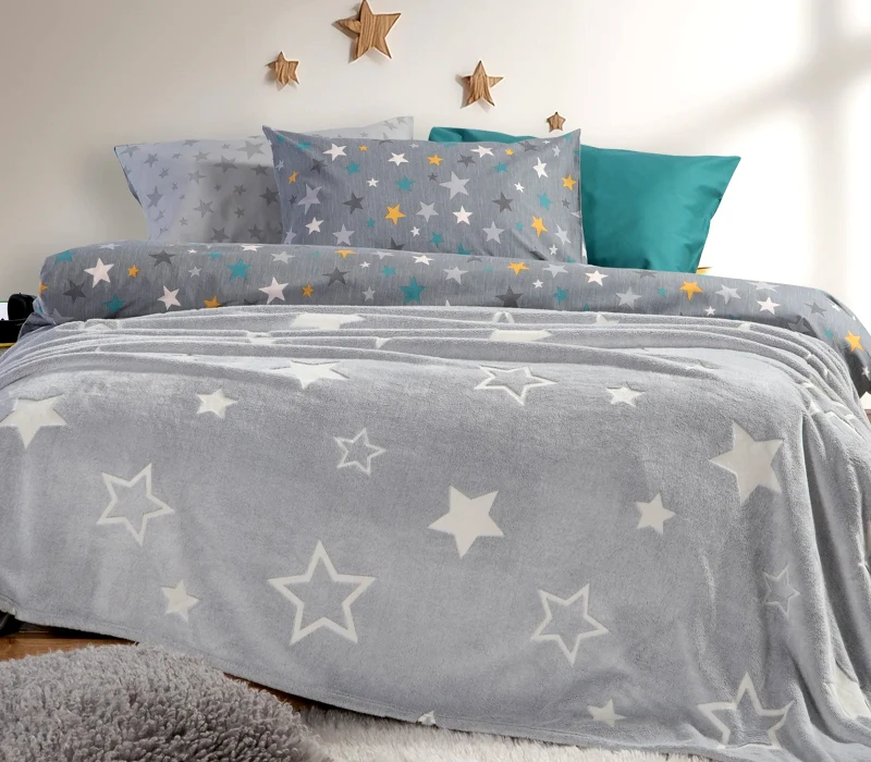 Nef - Nef Παιδική Κουβέρτα Nef-Nef Starlight Grey 160x220