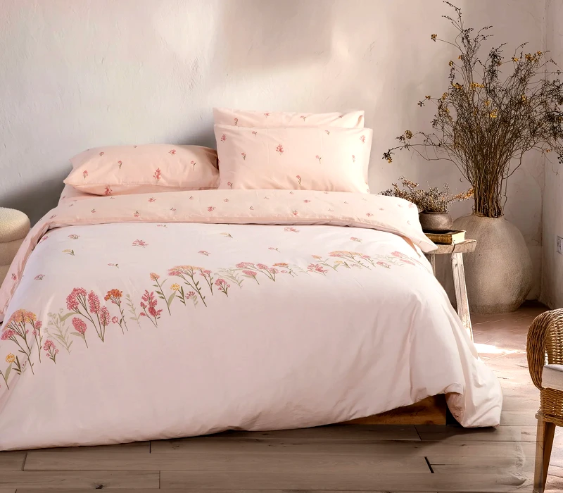 Nef - Nef Σετ Σεντόνια Υπέρδιπλα 4 Τεμαχίων Nef-Nef Fragesca Ecru 240x270