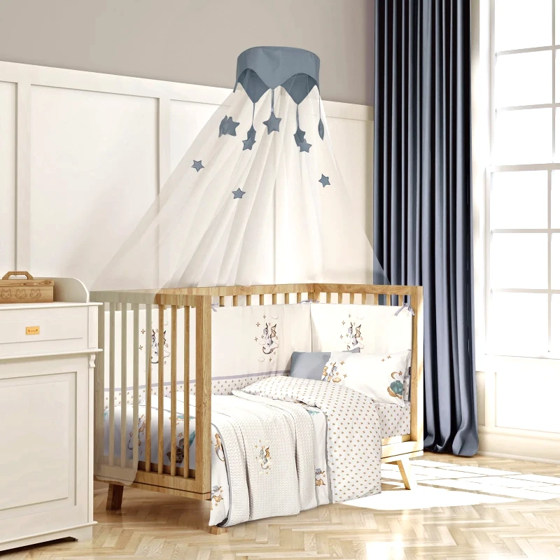 Greenwich Polo Club Κουβέρτα Πικέ Αγκαλιάς Greenwich Polo Club 75x110 8840 Γκρι- Λευκό