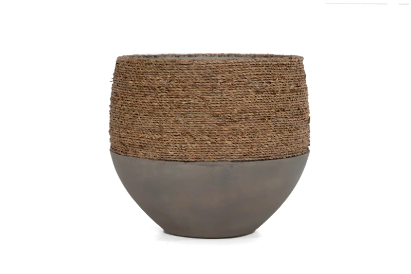 SOULWORKS Γλάστρα Concrete - XL (41x41x36) - Des-02 Soulworks 0830035-ows-0830035