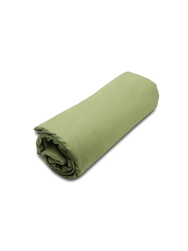 Sunshine Home Κατωσέντονο Υπέρδιπλο Sunshine Home Menta με λάστιχο 11 Olive Διπλό 160x200+20