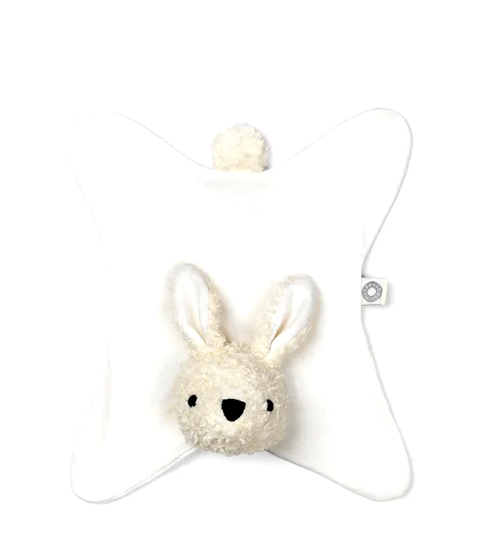 Baby Oliver Πανάκι Παρηγοριάς Anika White Rabbit Από 100% Οργανικό Βαμβάκι