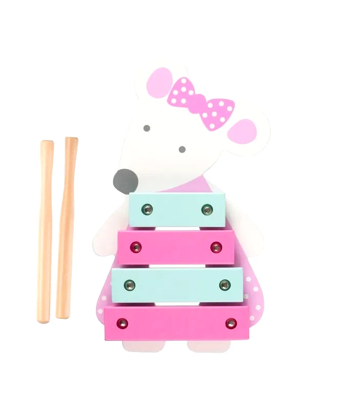 Baby Oliver Ξυλόφωνο Ποντίκι Orange Tree Toys